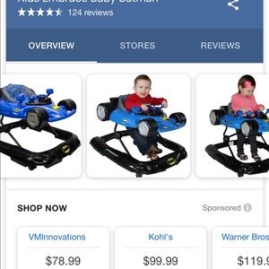 Batman baby walker semi new!!!